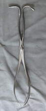 Ancien forceps "Levret-Beaudelocque" instrument de chirurgie 19ème