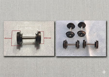 LOT 4 ESSIEUX ISOLES HO METAL