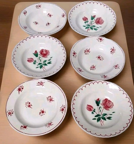 Assiettes creuses - 6,