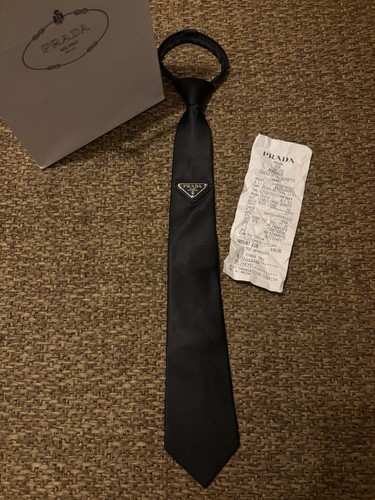 Cravate prada noir - cravate,