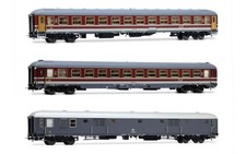 RIVAROSSI 1/87 FS 3 VOITURES