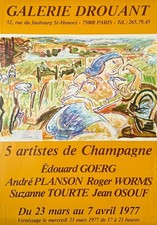 Affiche d'art vintage