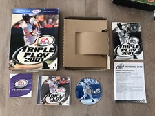 Baseball triple play 2001 PC big box carton US Américain