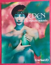 PUBLICITE de PRESSE: Parfum EDEN de CACHAREL & Produit de Beauté NINA RICCI 1994