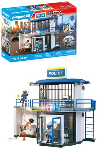 Playmobil politiestation met - playmobil,