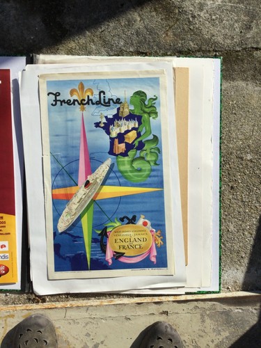 Affiche lithographique french - affiche,