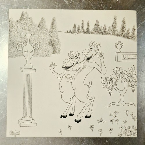 Dubout dessin original - original,