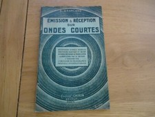 EMISSION  RECEPTION ONDES COURTES BRANCARD ONDOMETRE TELEGRAPHE RECPTEUR SCHNELL