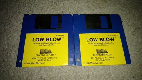 Low blow jeu atari ste - jeu, st