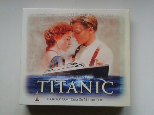 Coffret collector titanic vhs - coffret,