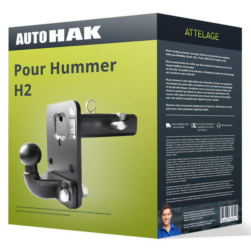 Attelage pour hummer - pour,