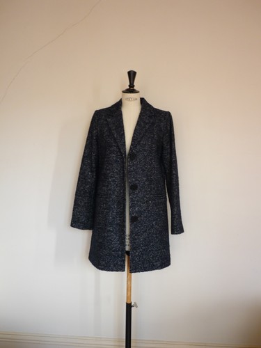 Manteau laine bleu marine - , 36