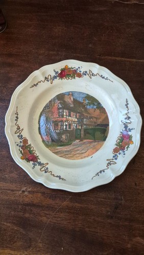Assiette vintage faïence