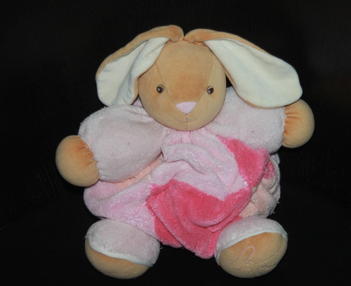 Doudou kaloo lapin - boule, plume