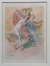 GRAVURE REHAUSSE À L