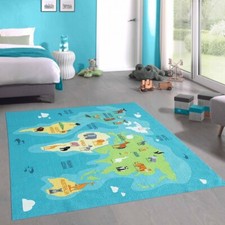 Tapis éducatif Enfants « Apprendre en jouant les Continents
