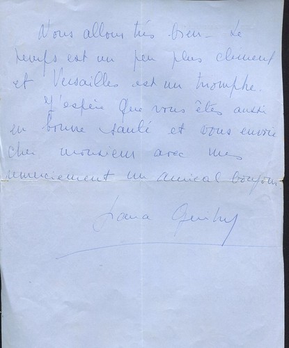 Lettre autographe signee - autographe,