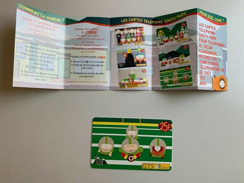 Carte telephone 2001 gts - telephone,