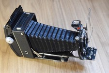 appareil photo CONTESSA NETTEL TESSCO chambre 6,5x9 + dos RADA rollfilm 120