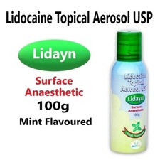 2 x spray Lidayn topique menthe dentaids Lidyn pour tatouage et usage dentaire