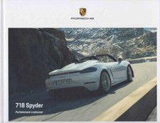 Catalogue Brochure Porsche 718 Spyder 06/2019 France