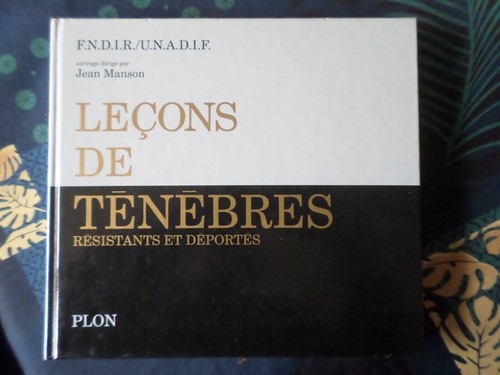 Livre leçons ténèbres - livre,