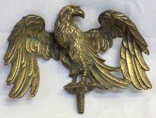 Aigle en bronze ailes déployées fin XIXeme
