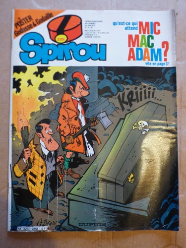 Spirou 2251 poster - 2251, godasse