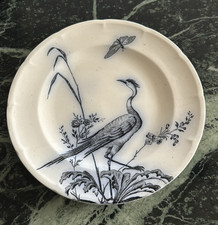 Assiette Longwy Japonais Terre