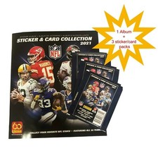 2021 NFL Album with 3x Packs