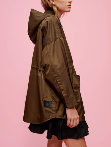 Maje women khaki - maje, windcheater