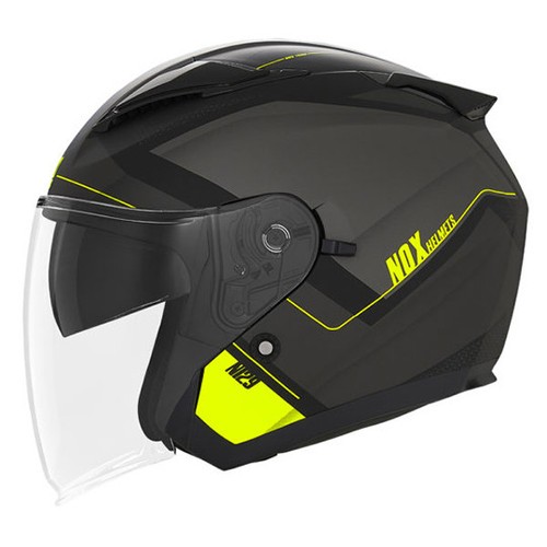 Casque jet double ecran - , nox