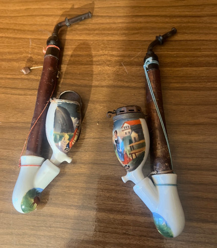 Pipes allemande porcelaine - ,,
