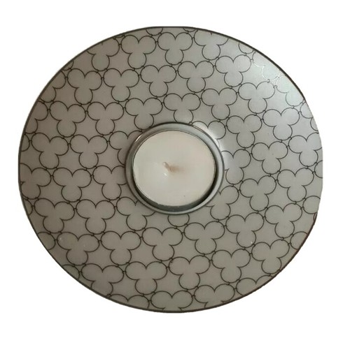 Bougeoir photophore porcelaine - bougeoir,