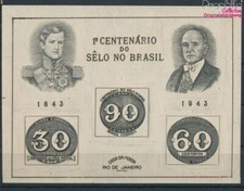 Timbres brésil 1943 Mi Bloc