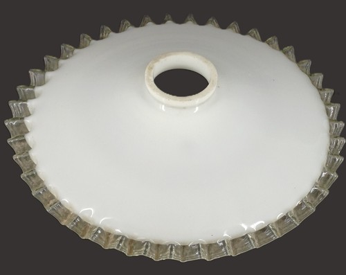 Assiette opaline tulipe lampe - opaline,