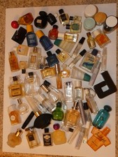 Lot miniatures flacons parfums