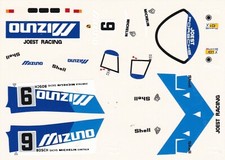 decalcomanie decals Le Mans 1/43 - Porsche 936 N°12 1981 jules