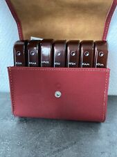 ancienne pochette pilbox pilulier semaine rangement medicament 