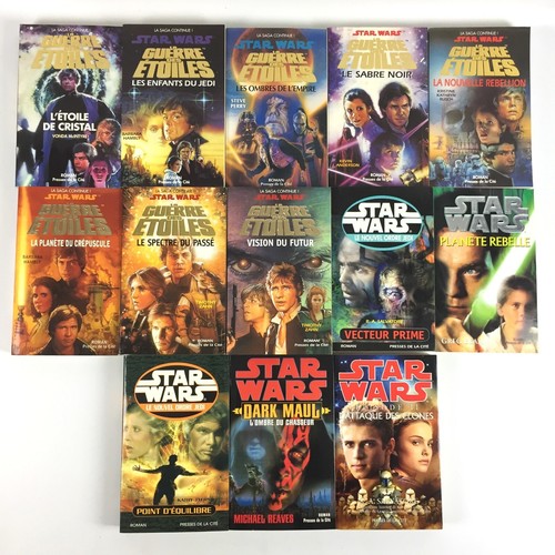 Stars wars lot livres - lot, 13