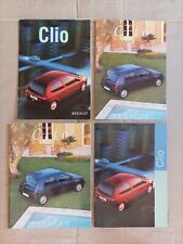 Lot 4 Brochures Renault Clio 1