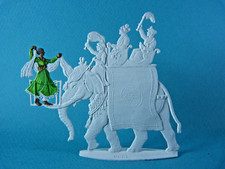 Plats d'étain - Zinnfiguren - Flat Tin : Eléphant indien - Inde - Colonies