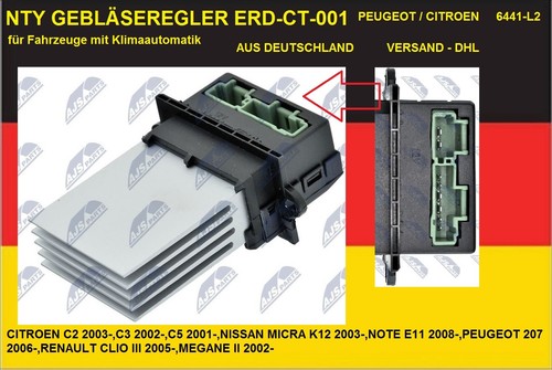 Ventilateurs pour citroen - pour,
