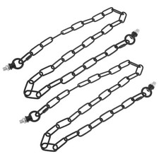  2 Sets Garde-corps Pont Jardin Accessoires Suspension Chaîne Luminaire