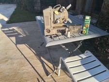 Ancien  projecteur HEURTIER Etat avec accessoires 2 éléments casses a reparer