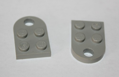 Lego oldgray plate - lego, with