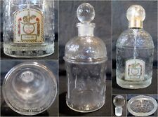 2 anciens flacons. GÜËRLÄÏN (Vides). Abeilles.