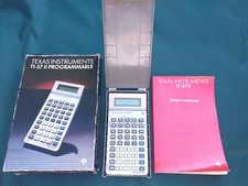 Calculatrice TI-57 II Programmable avec boite et notice Texas Instruments