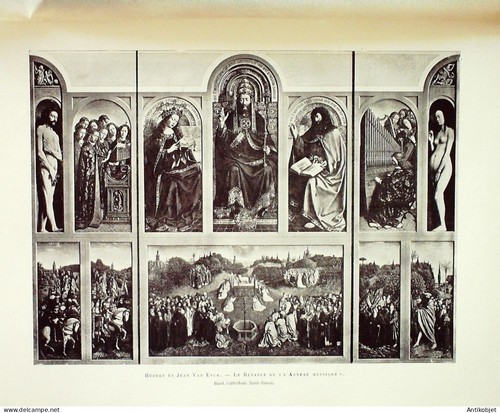 œuvre retable agneau - retable, l'agneau