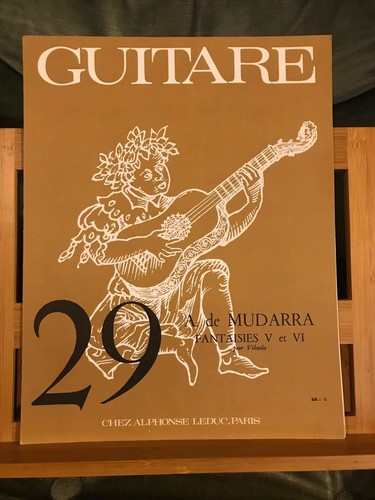 Guitare de mudarra - a.,